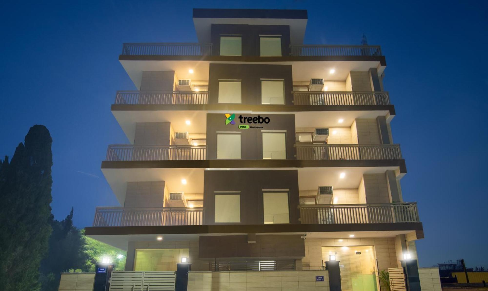 Treebo Elite Corporate, Sector 62 Hotel Noida Eksteriør billede